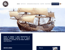 Tablet Screenshot of iidmaritimo.org